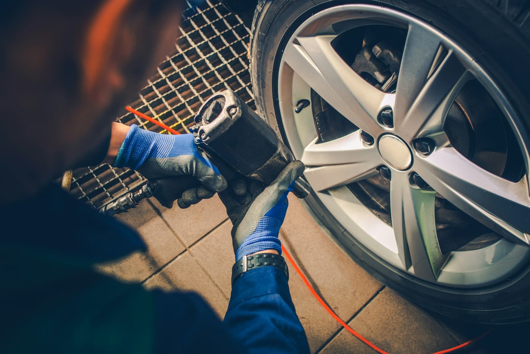 Alloy wheels protected from salt corrosion